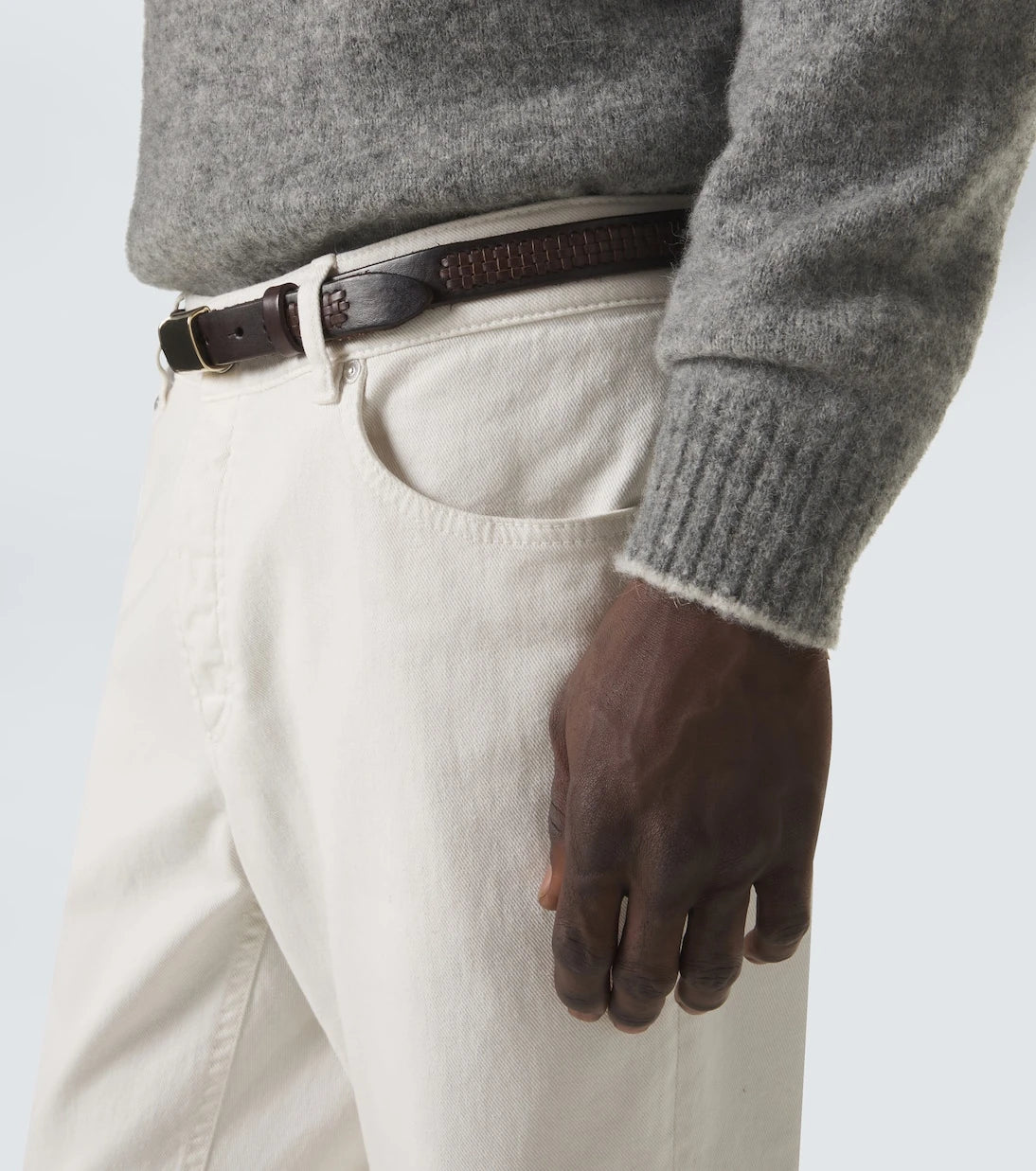 Brunello Cucinelli - Alpaca, cashmere, and wool-blend sweater