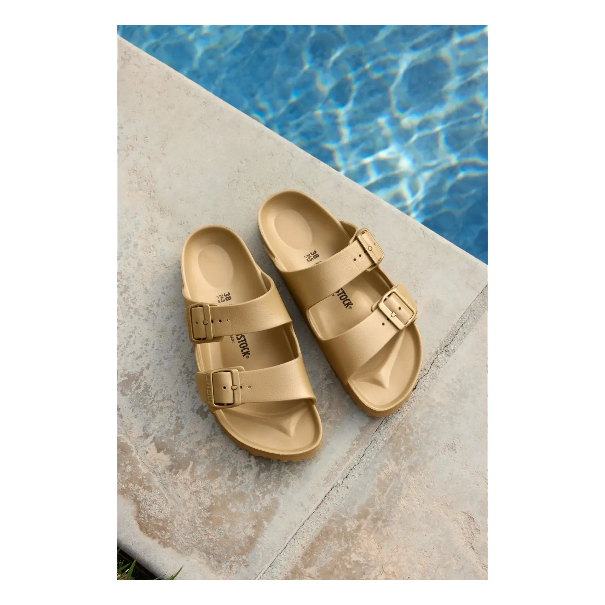 BIRKENSTOCK - Arizona EVA Sandals Narrow Shoe | Gold