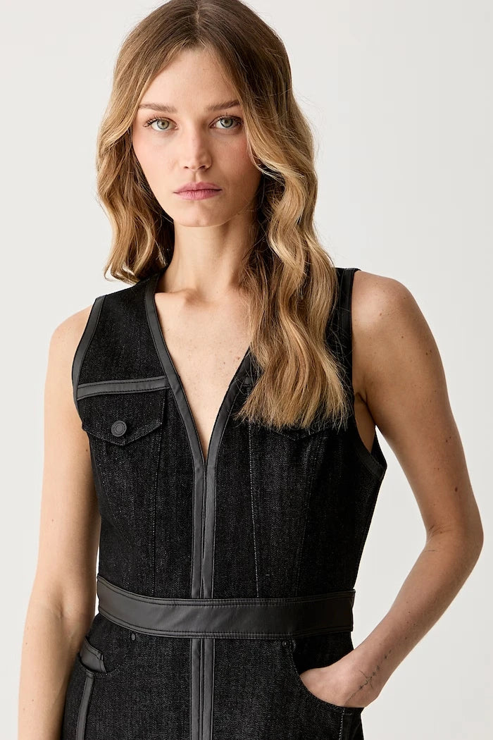 Karl Lagerfeld denim elbise