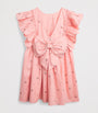 Pink Cherry Print Evia Bow Dress (5-10 Years)