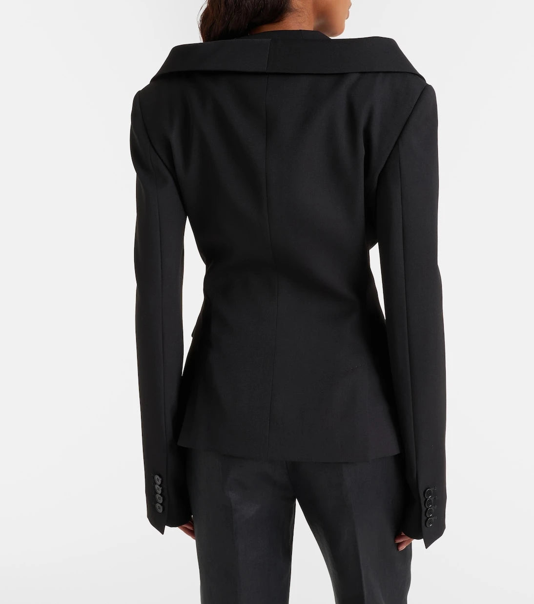 McQueen - Crêpe blazer