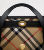 Burberry Black Medium Calfskin Cotswolds Tote Bag