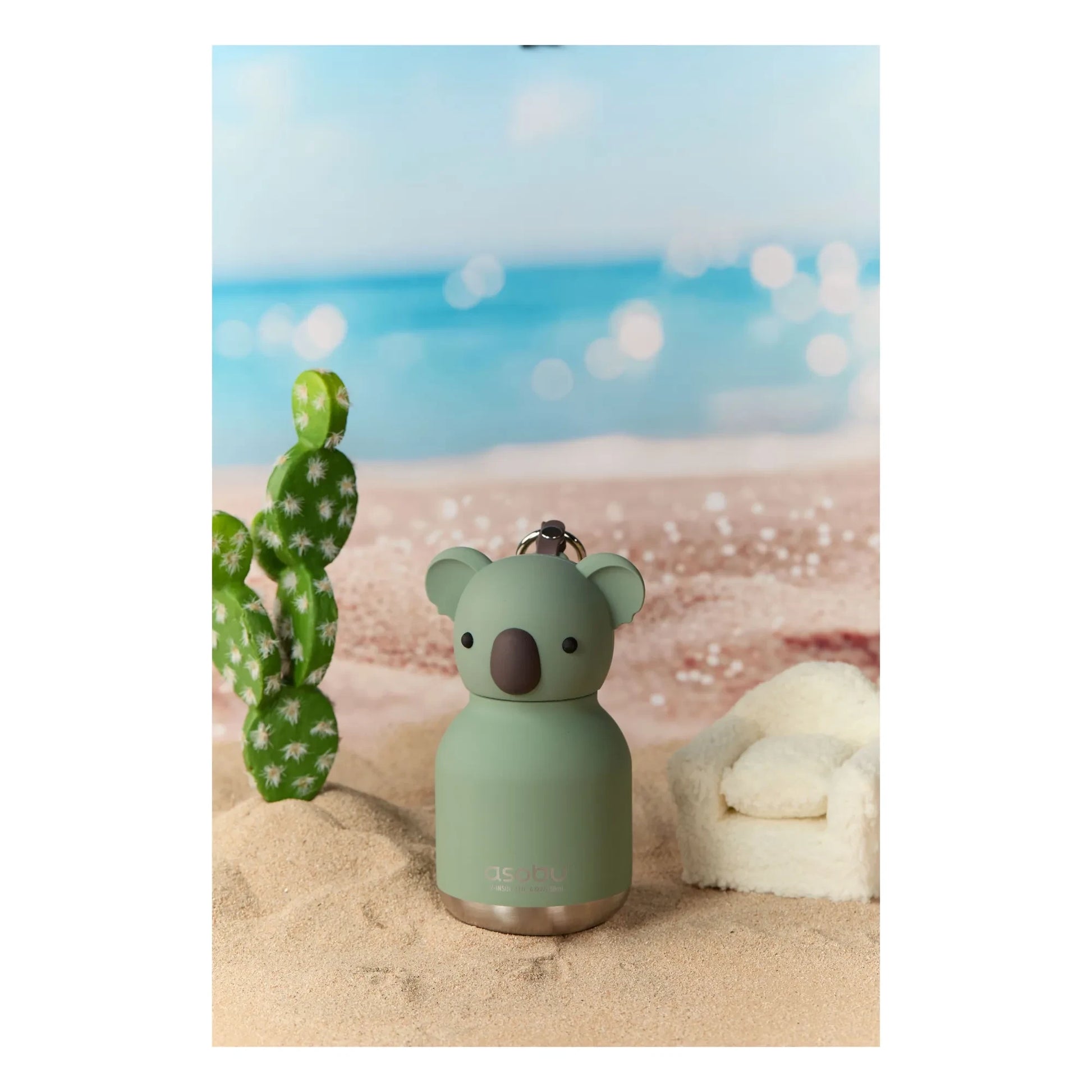 Asobu - Koala stainless steel mini flask | Grey