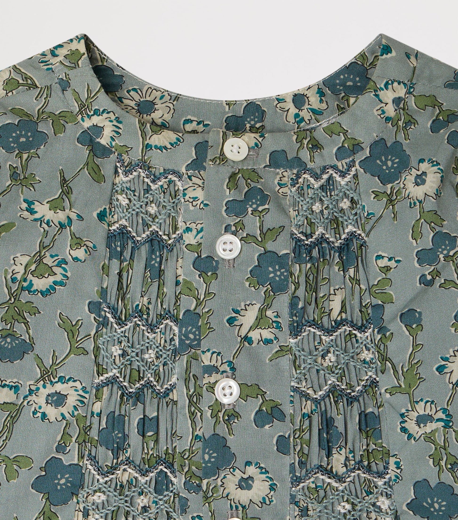 Organic Cotton Liberty Print Blissi Blouse (6-18 Months)