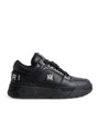 Leather MA-1 Sneakers BLACK