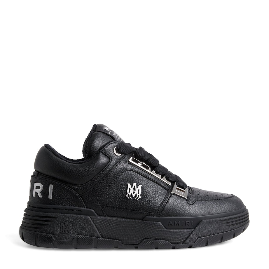 Leather MA-1 Sneakers BLACK