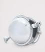 Silver Leather Balloon Pouch