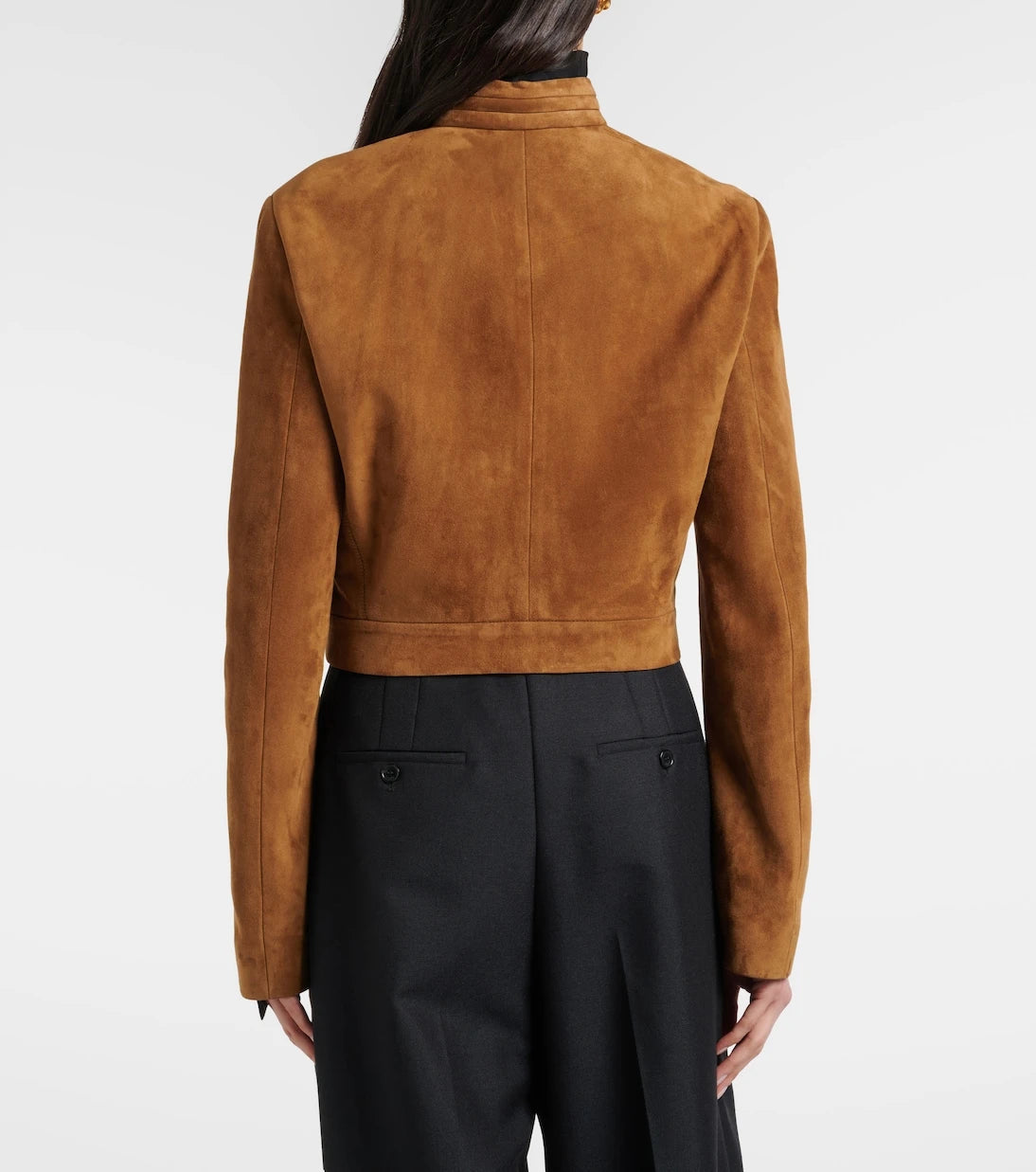 Tom Ford - Cropped suede jacket