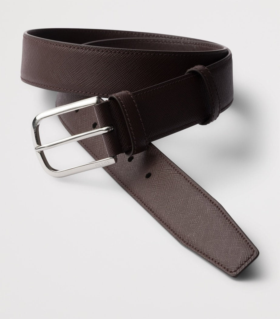 Prada Saffiano Leather Belt