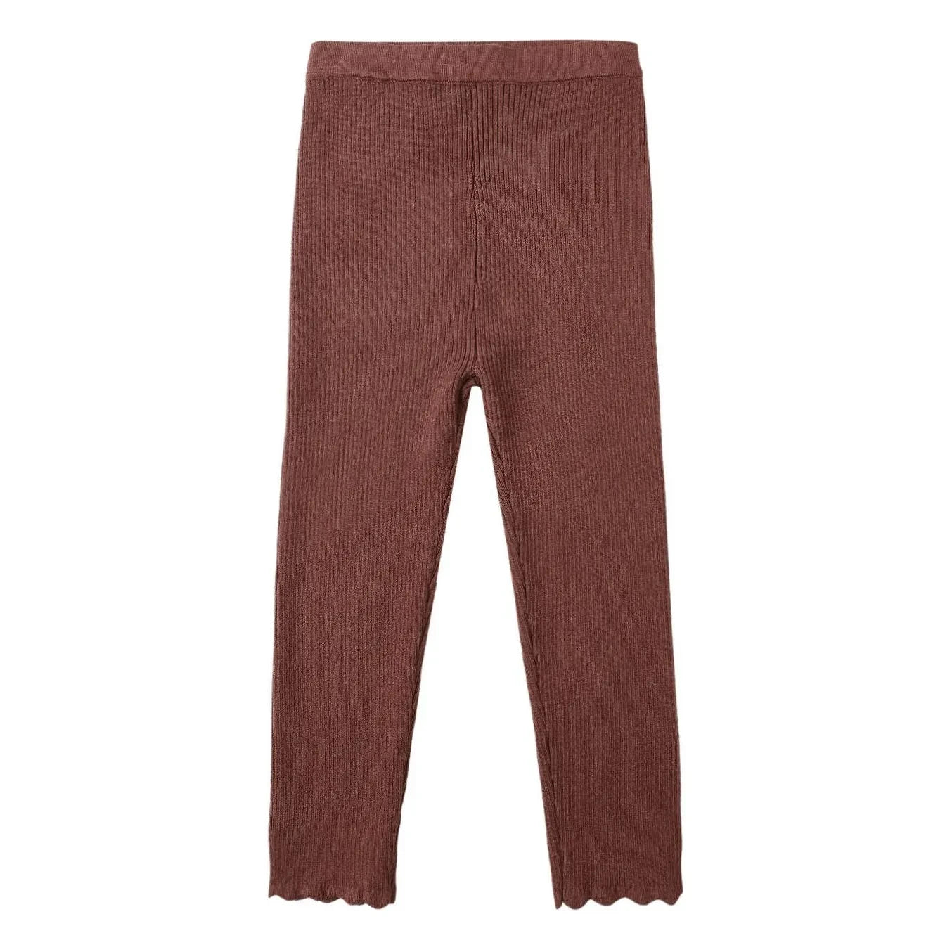 Rylee + Cru - Pointelle Legging | Burgundy