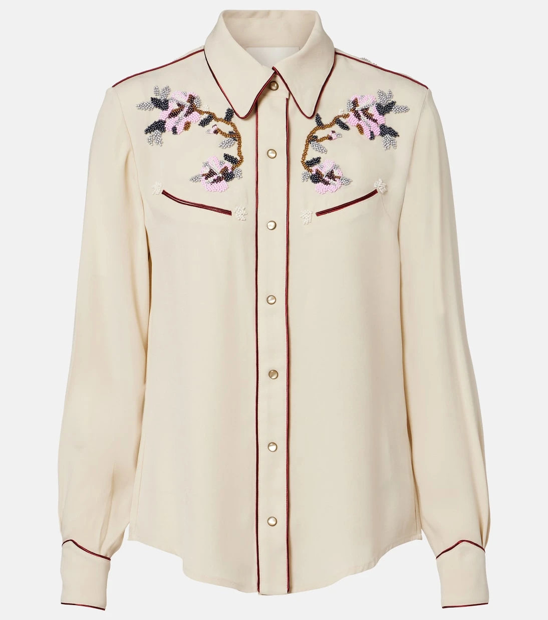 Isabel Marant - Yzea beaded cady shirt