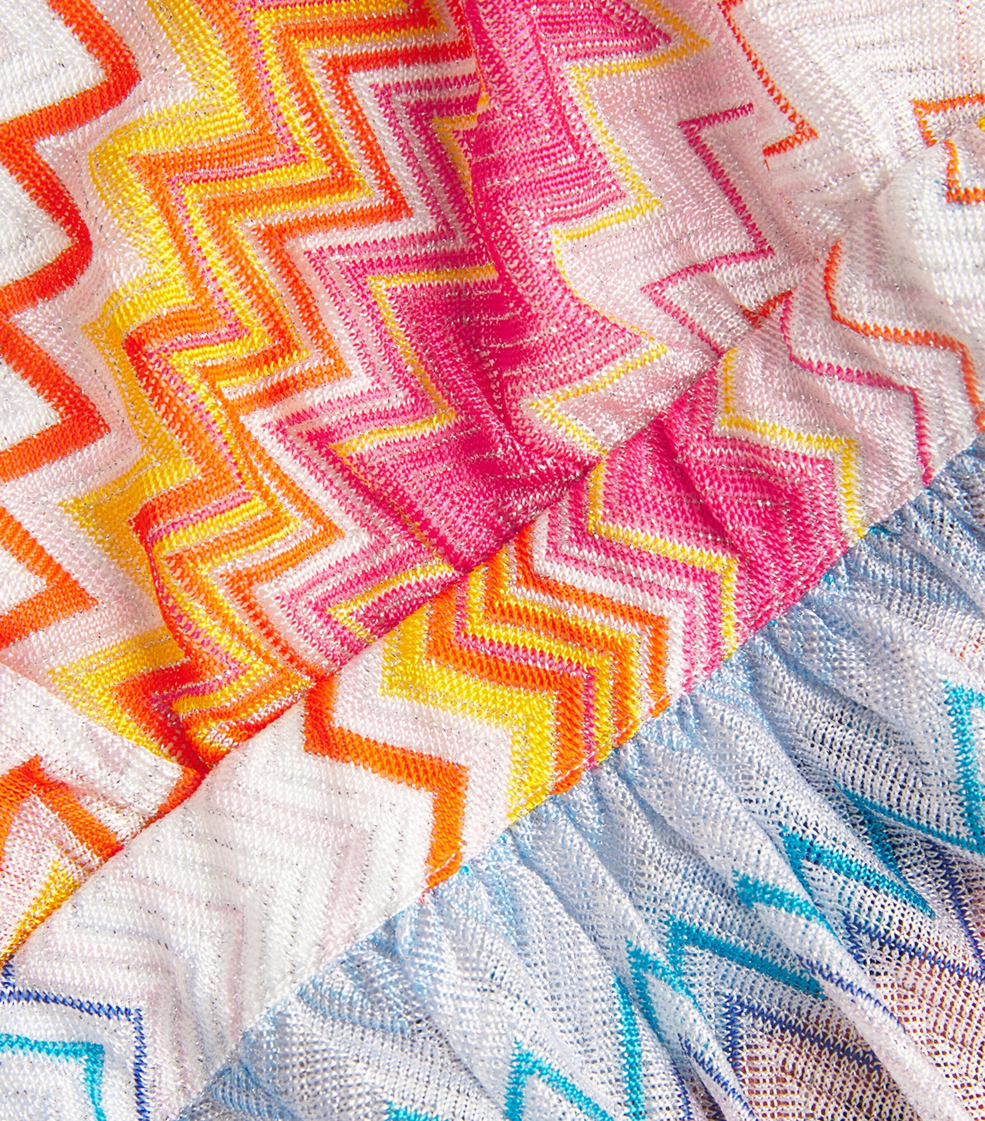 Missoni Multi Zigzag Halterneck Playsuit