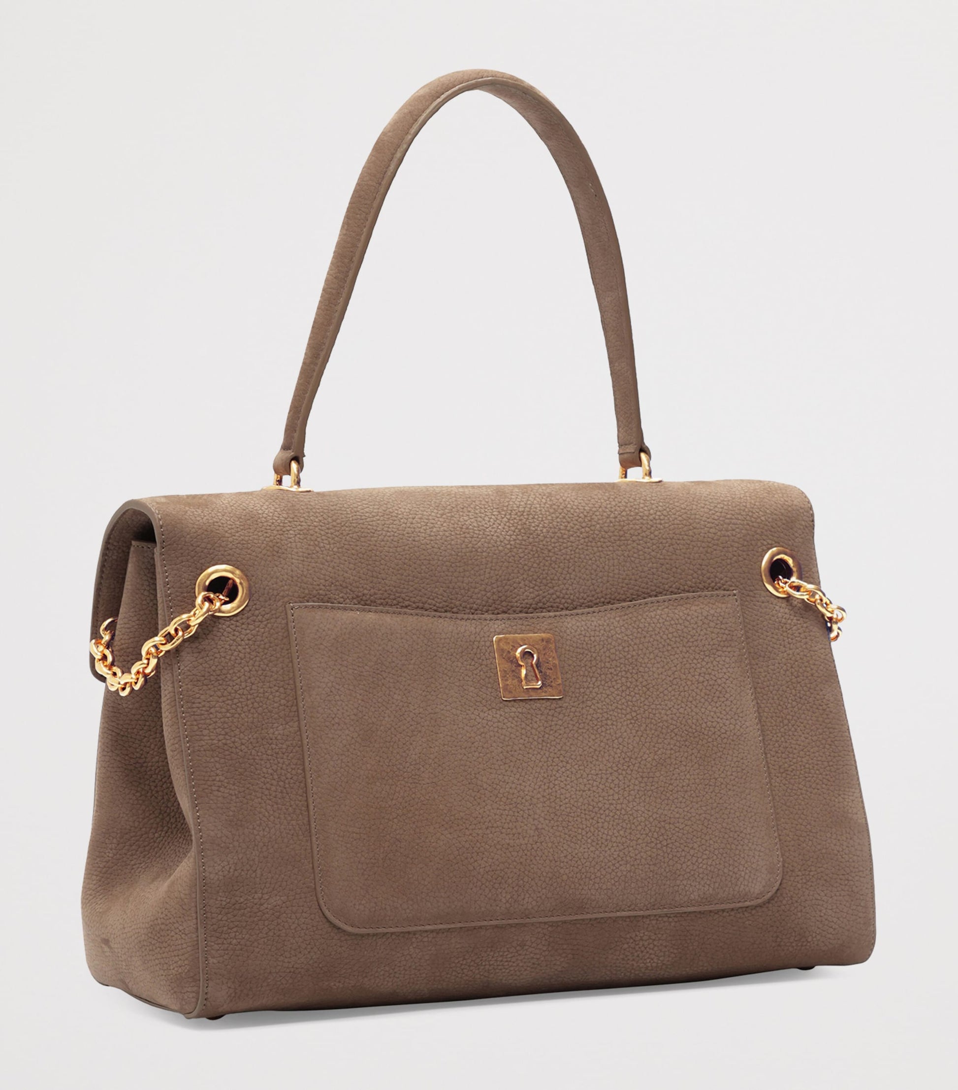 Suede Bijoux Soft Secret Shoulder Bag