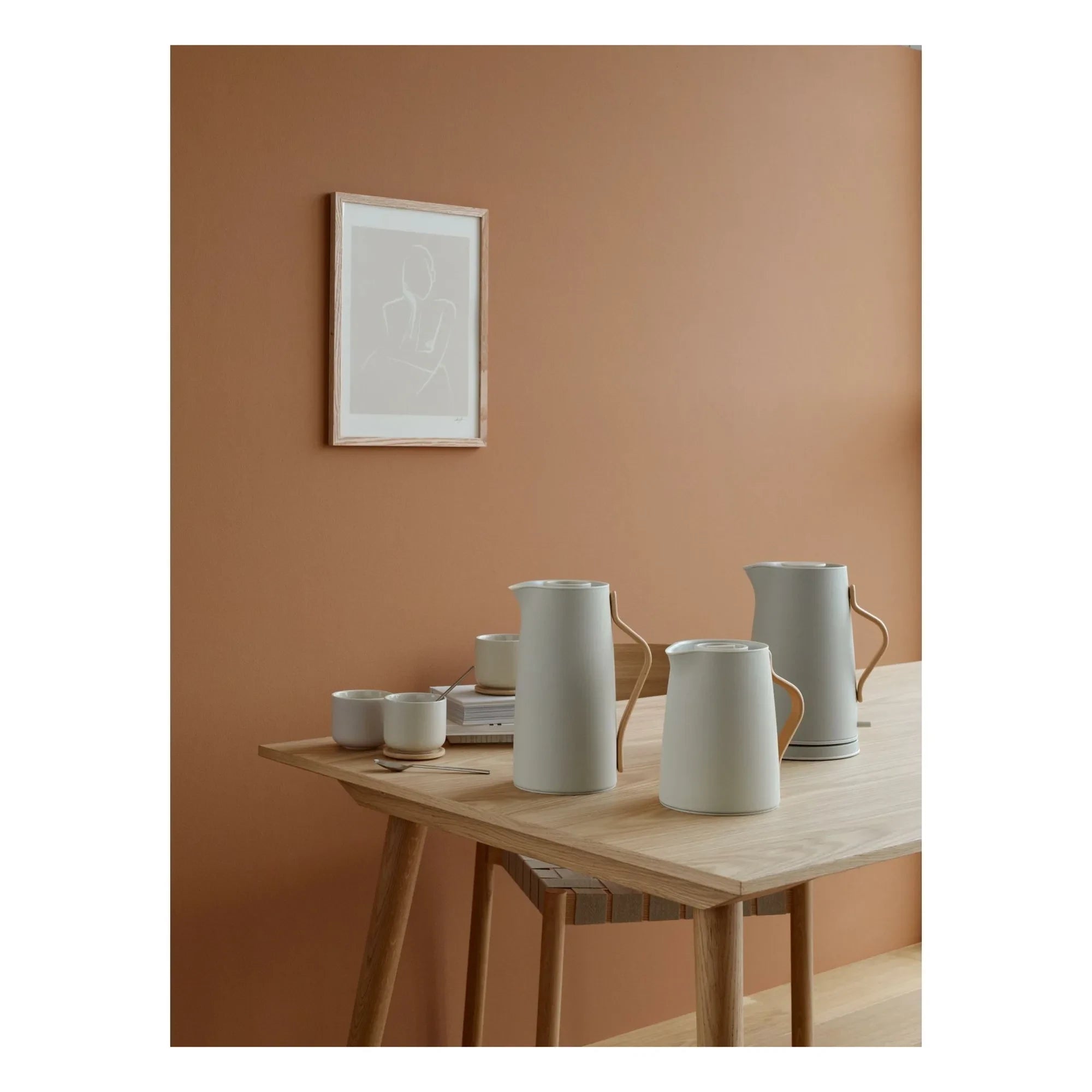 Stelton - Emma 1,2L electric kettle | Sand