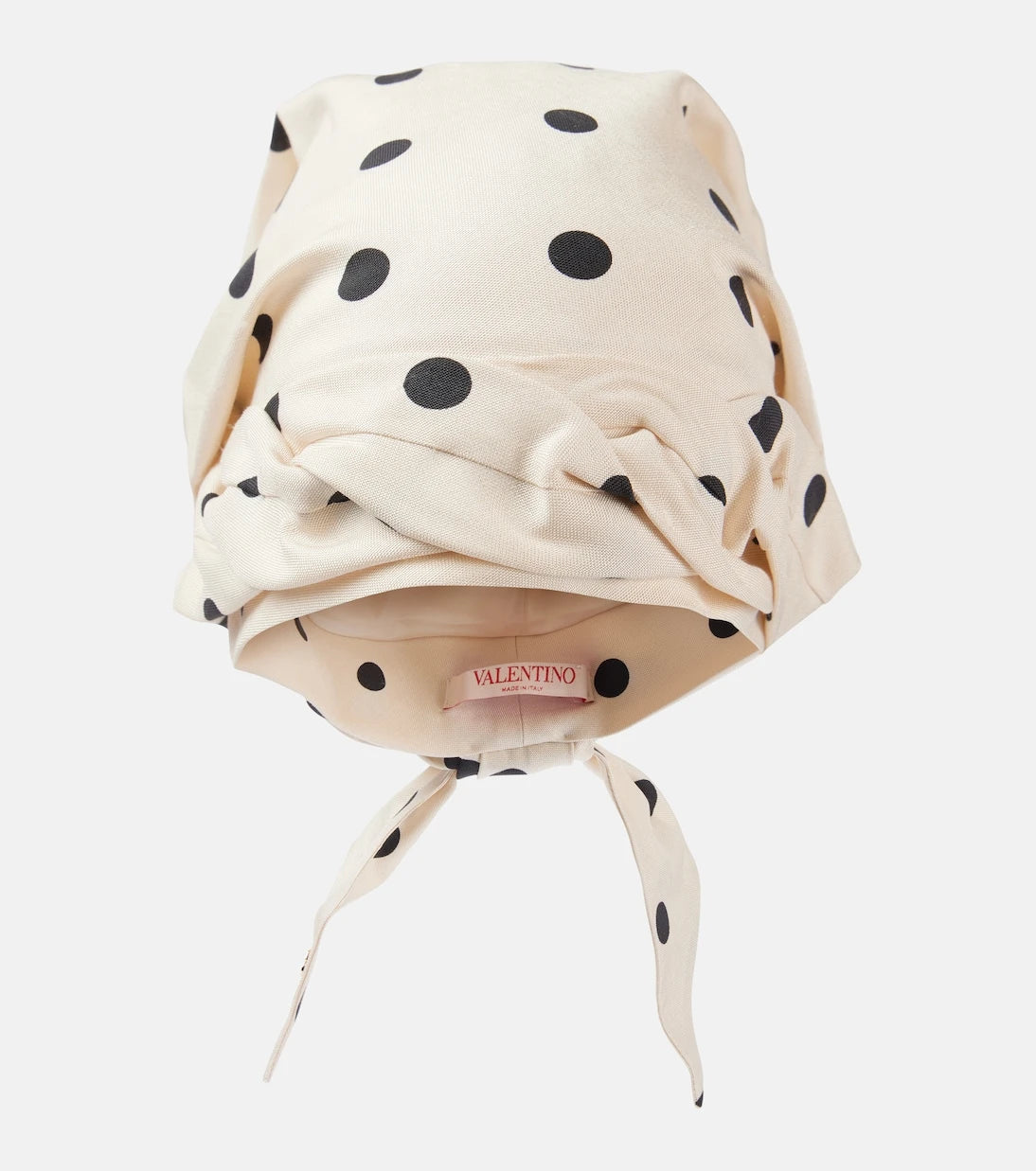 Valentino - Polka-dot silk head wrap