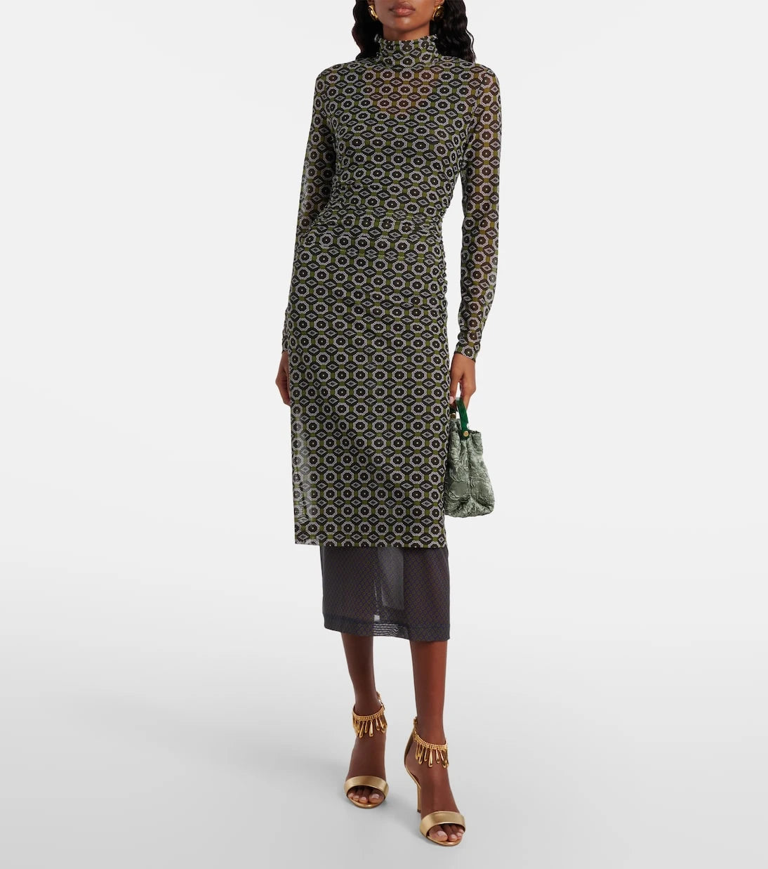 Manolo Blahnik - صندل Nicusan 90 جلدي مزخرف