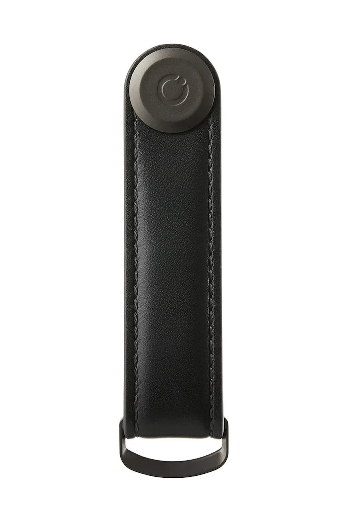 Ключодържател Orbitkey Leather Black 8,5 cm