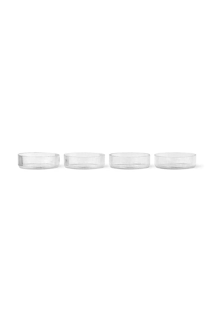ferm LIVING Ripple Servis Kasesi (4 Parça)