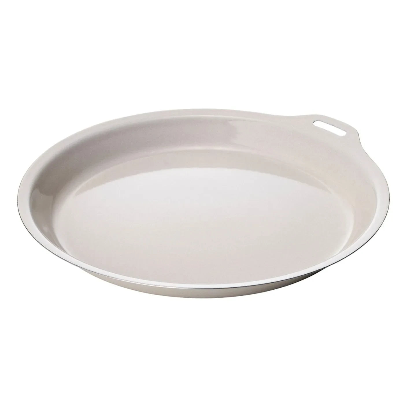 Kinto - Foris enamel dinner plate | Ivory