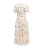 Needle & Thread Ivory Embellished Rosalie Ballerina Midi Dress