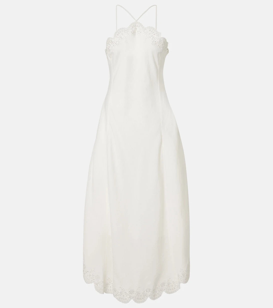 Simkhai - Gillian linen-blend midi dress