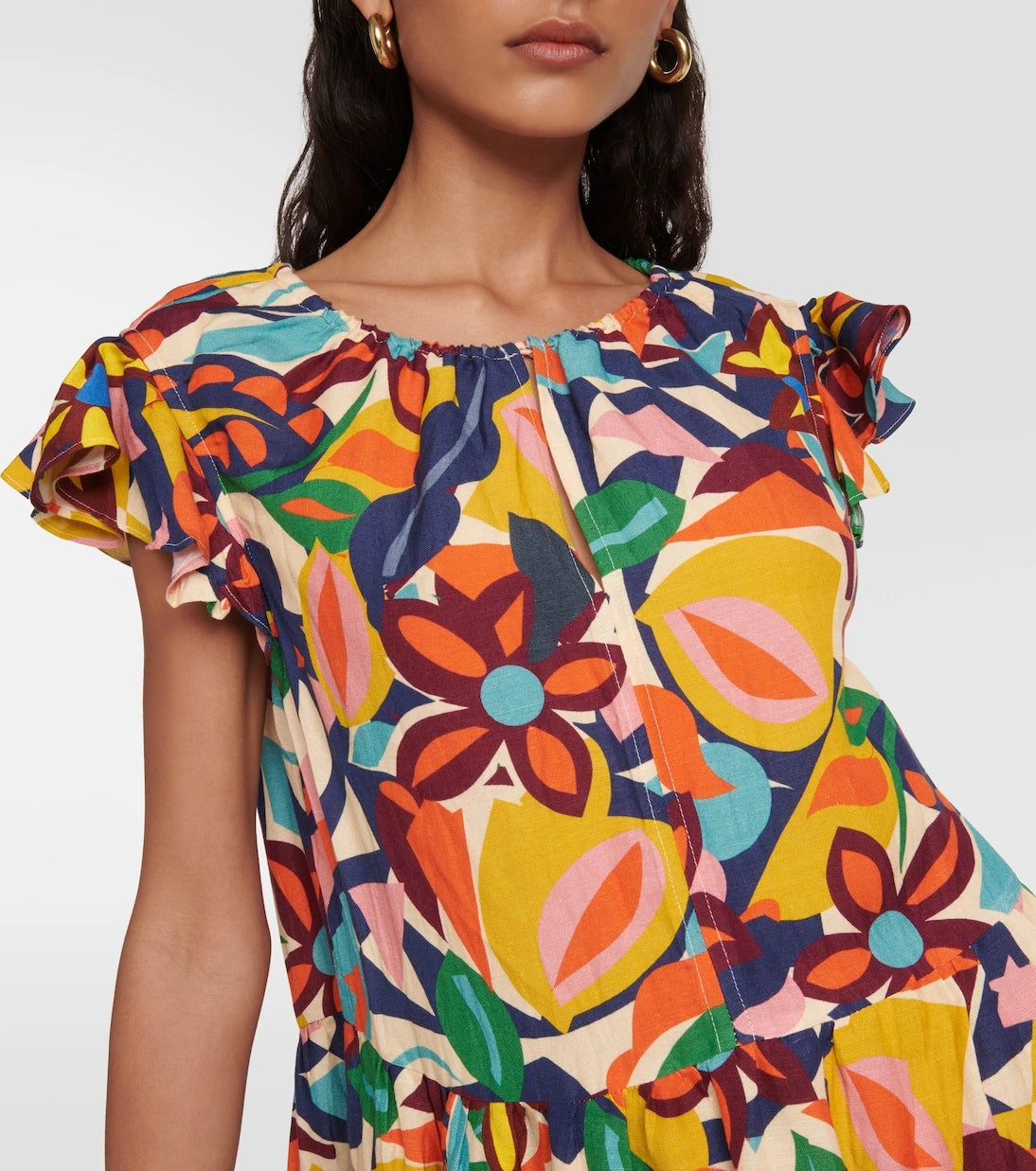 Velvet - Alexandra printed minidress