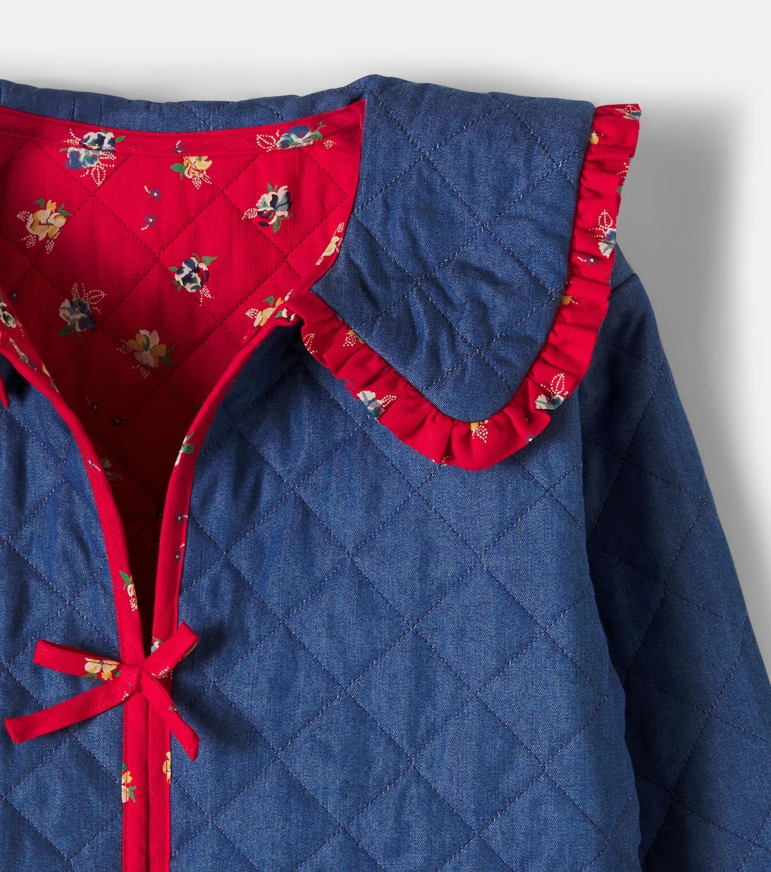 The New Society - Amapola reversible quilted cotton jacket