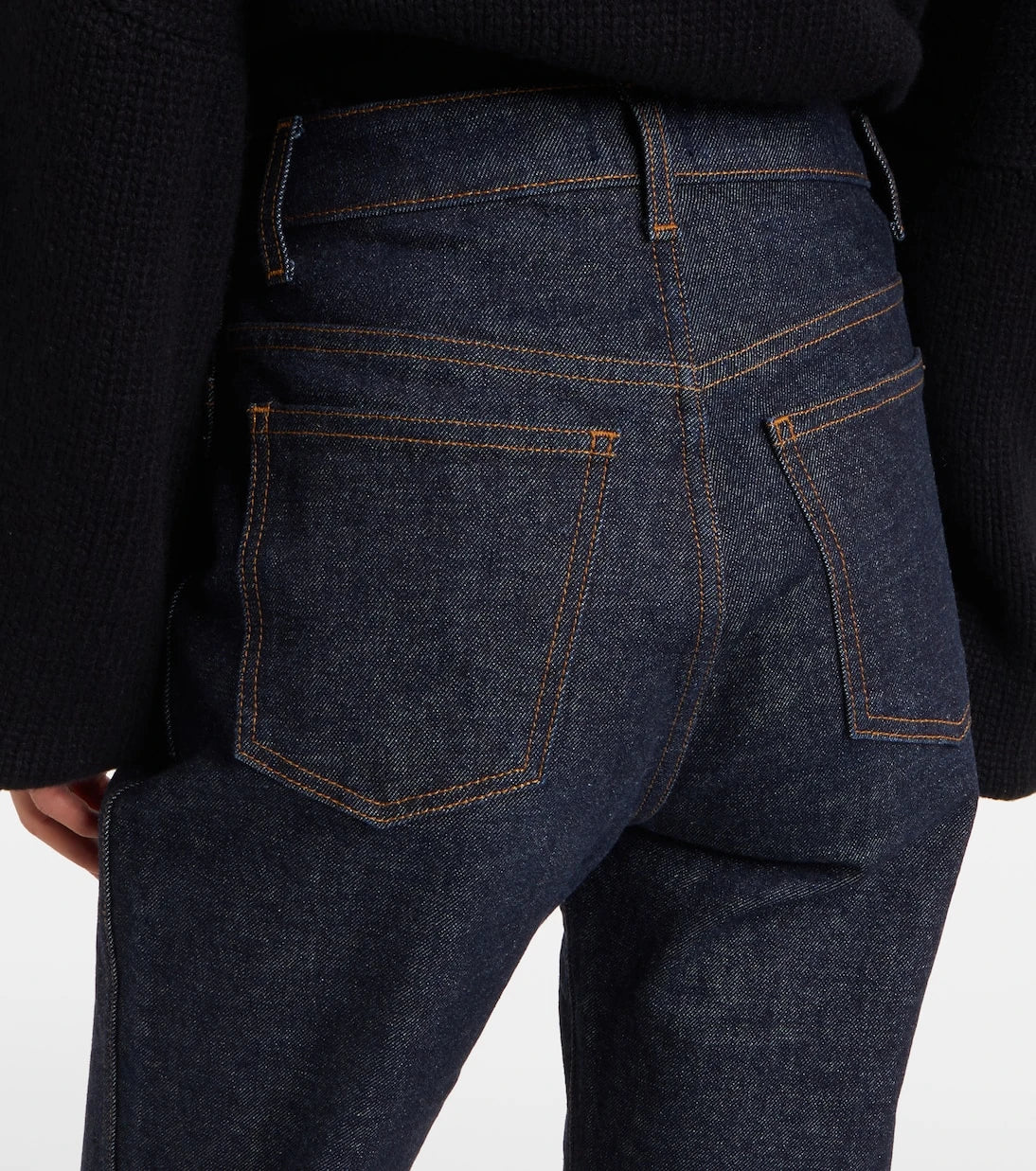 Khaite - Danielle high-rise straight jeans