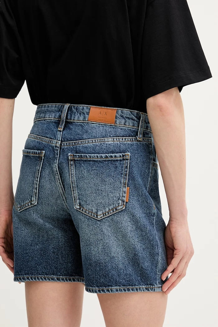 Дамски дънков къс панталон Armani Exchange