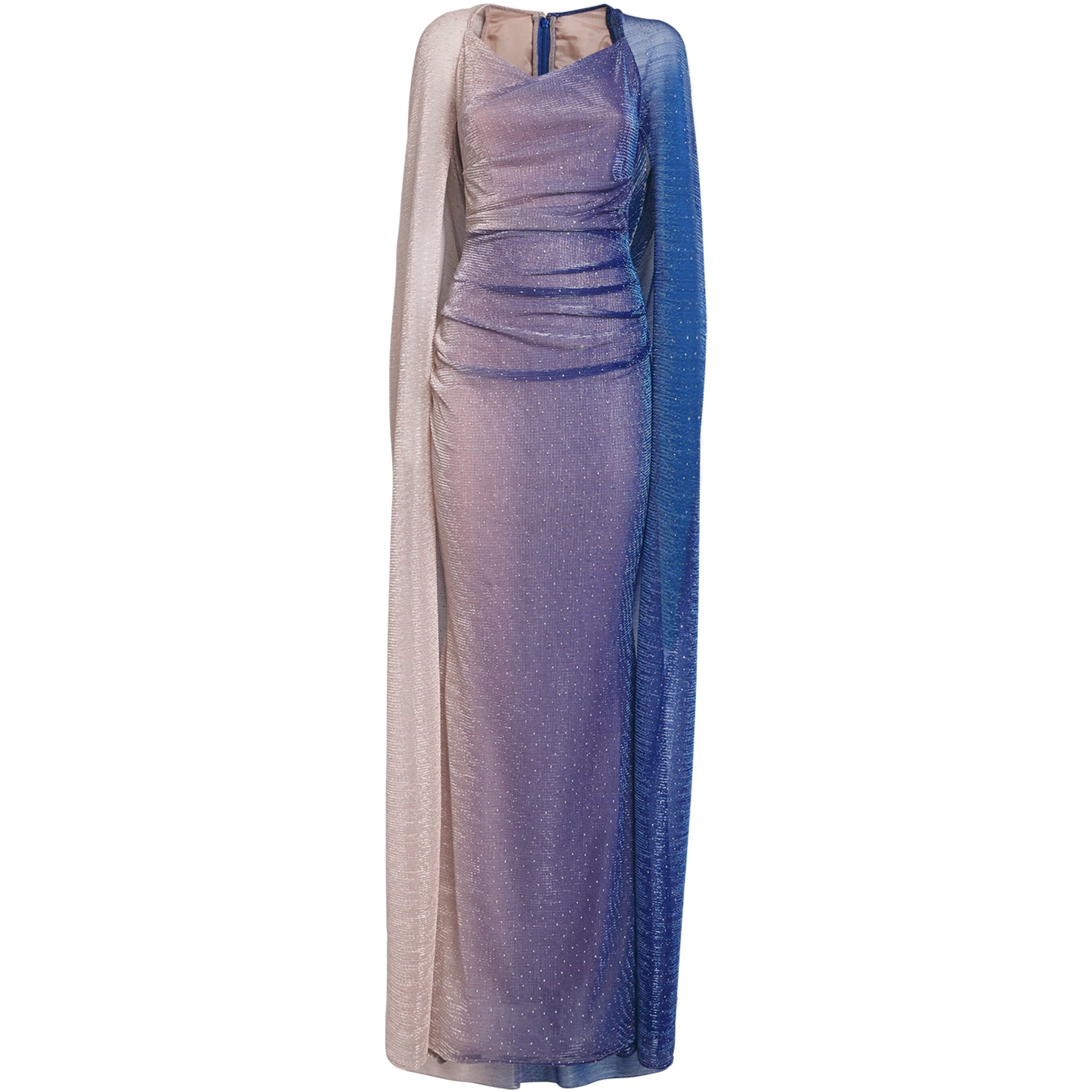 Embellished Ombré Maxi Dress