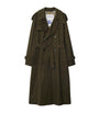 Burberry Brown Cotton Long Castleford Trench Coat
