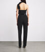 Max Mara Black Virgin Wool Jumpsuit