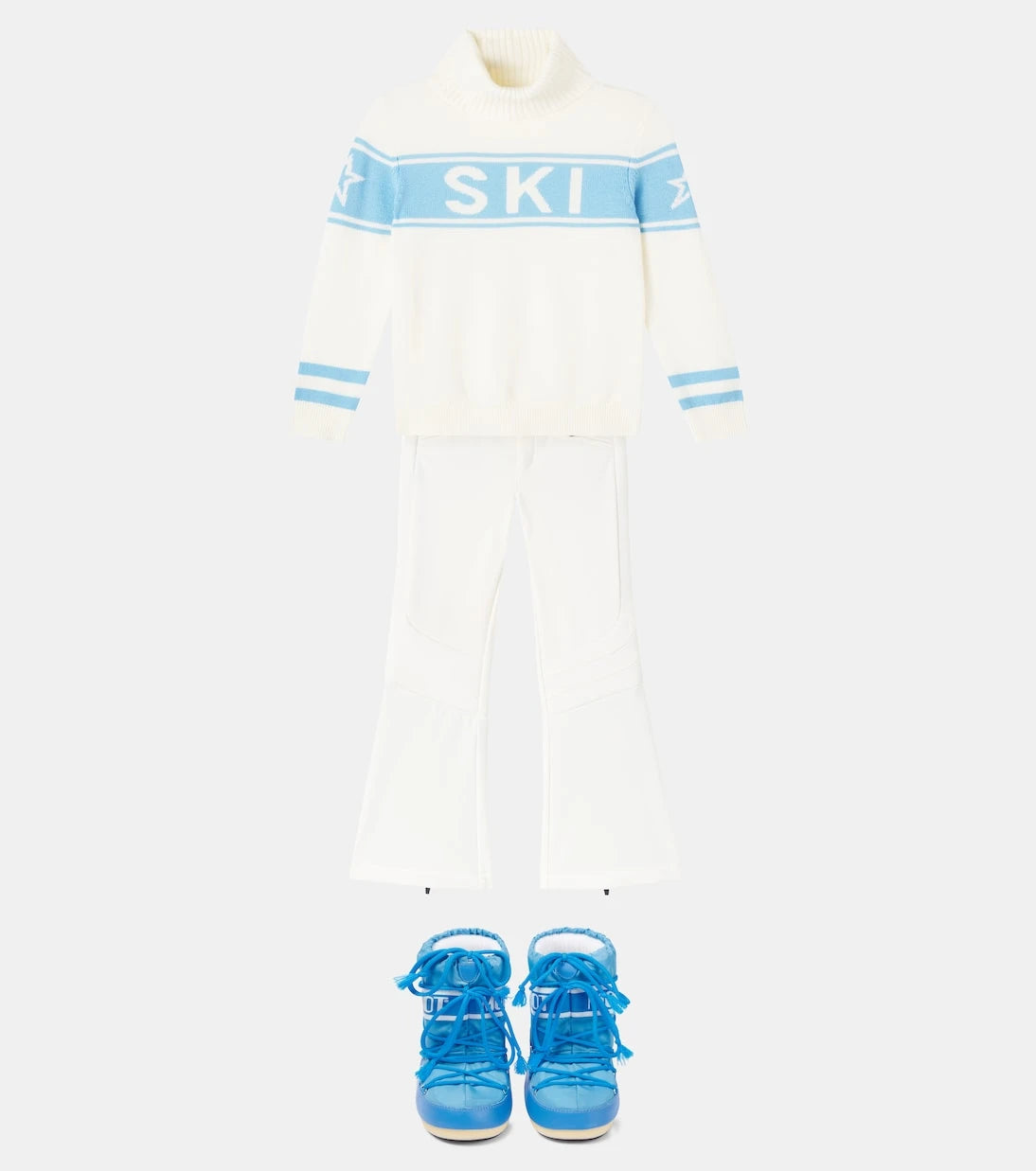 Perfect Moment Kids - Wool turtleneck sweater