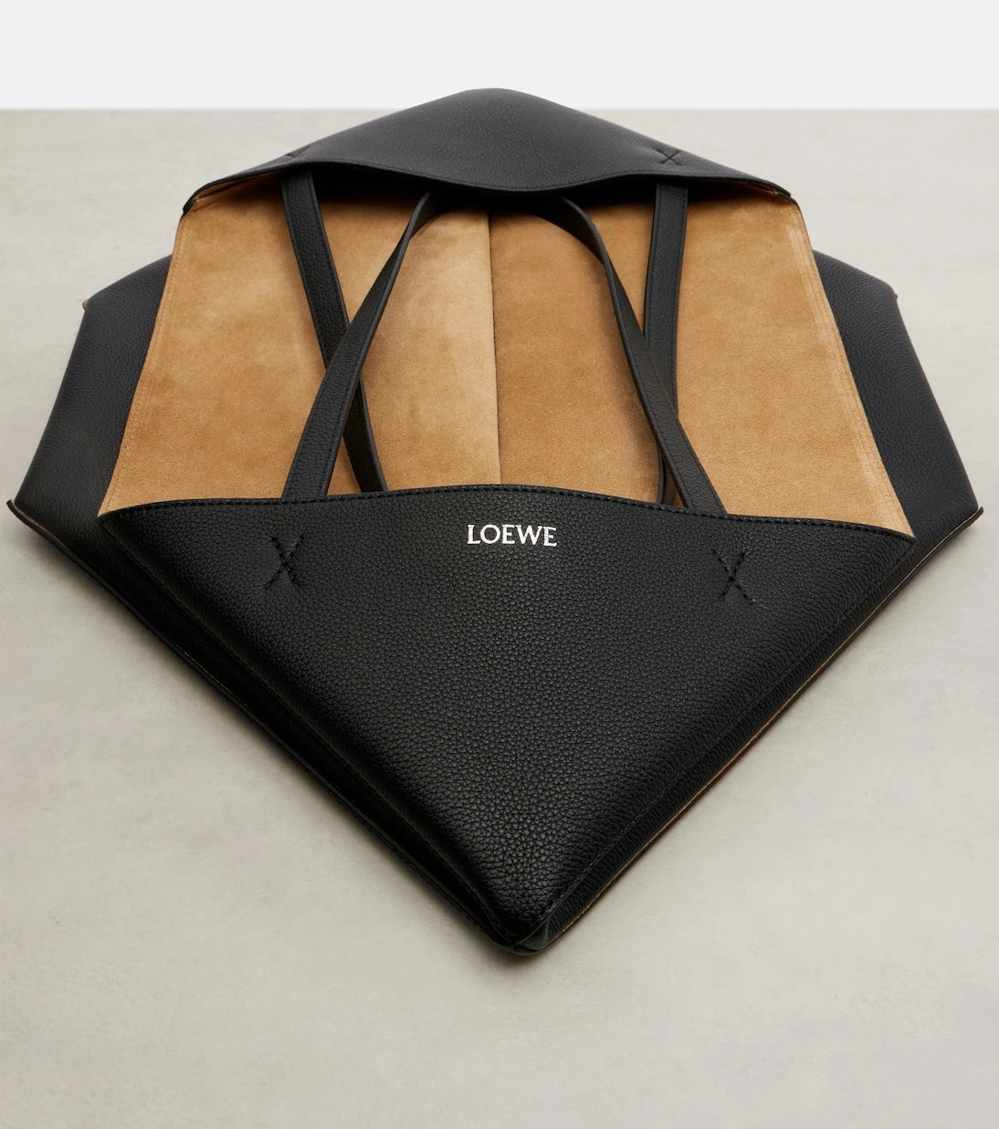 Loewe - Puzzle Fold Large leather tote bag