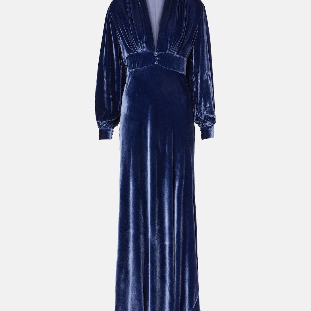 Rixo - Emery velvet maxi dress