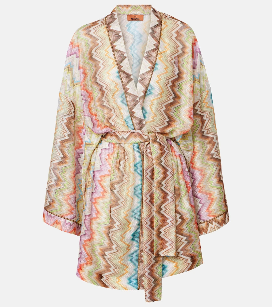 Missoni - غطاء شاطئ بنمط متعرج