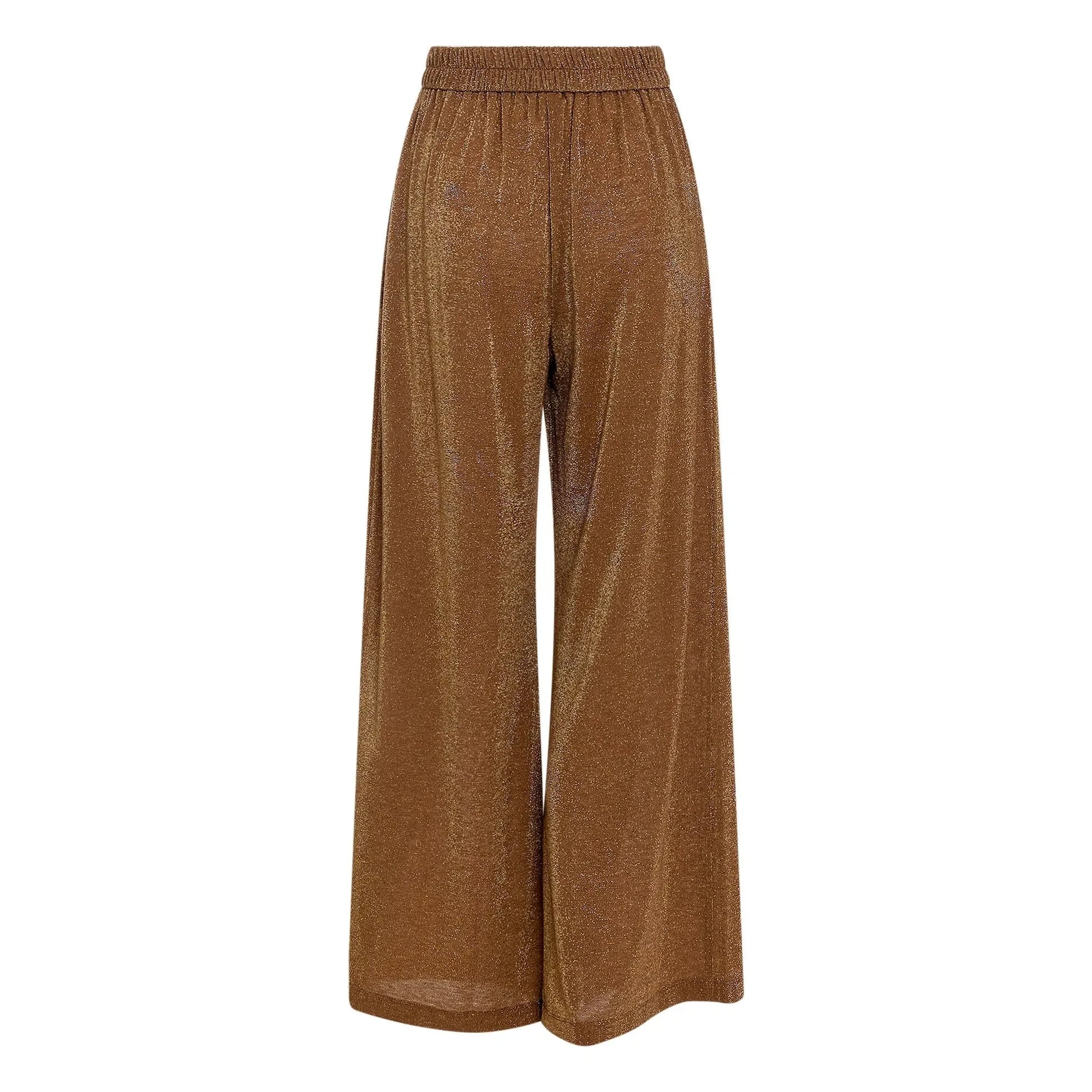 Momoni - Aspen Metallic Pants | Tabacco