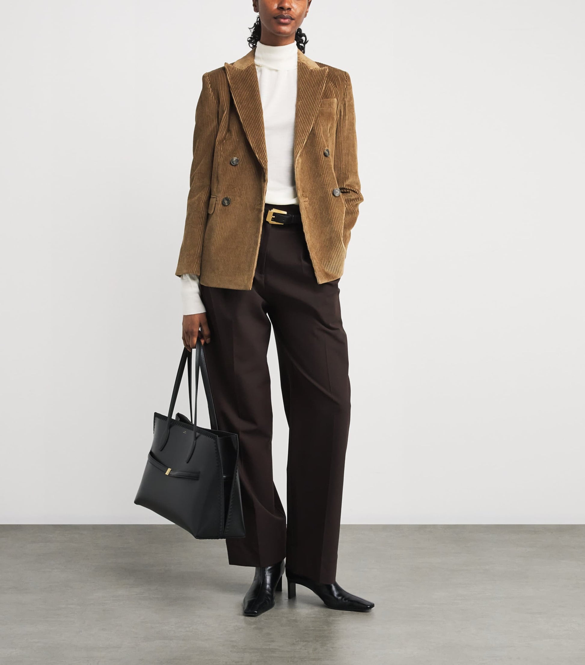 Weekend Max Mara Black x Giuliva Heritage Leather Belt