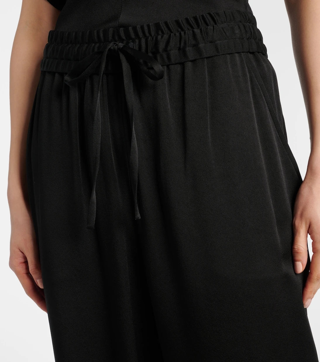 Isabel Marant - Kendry satin wide-leg pants