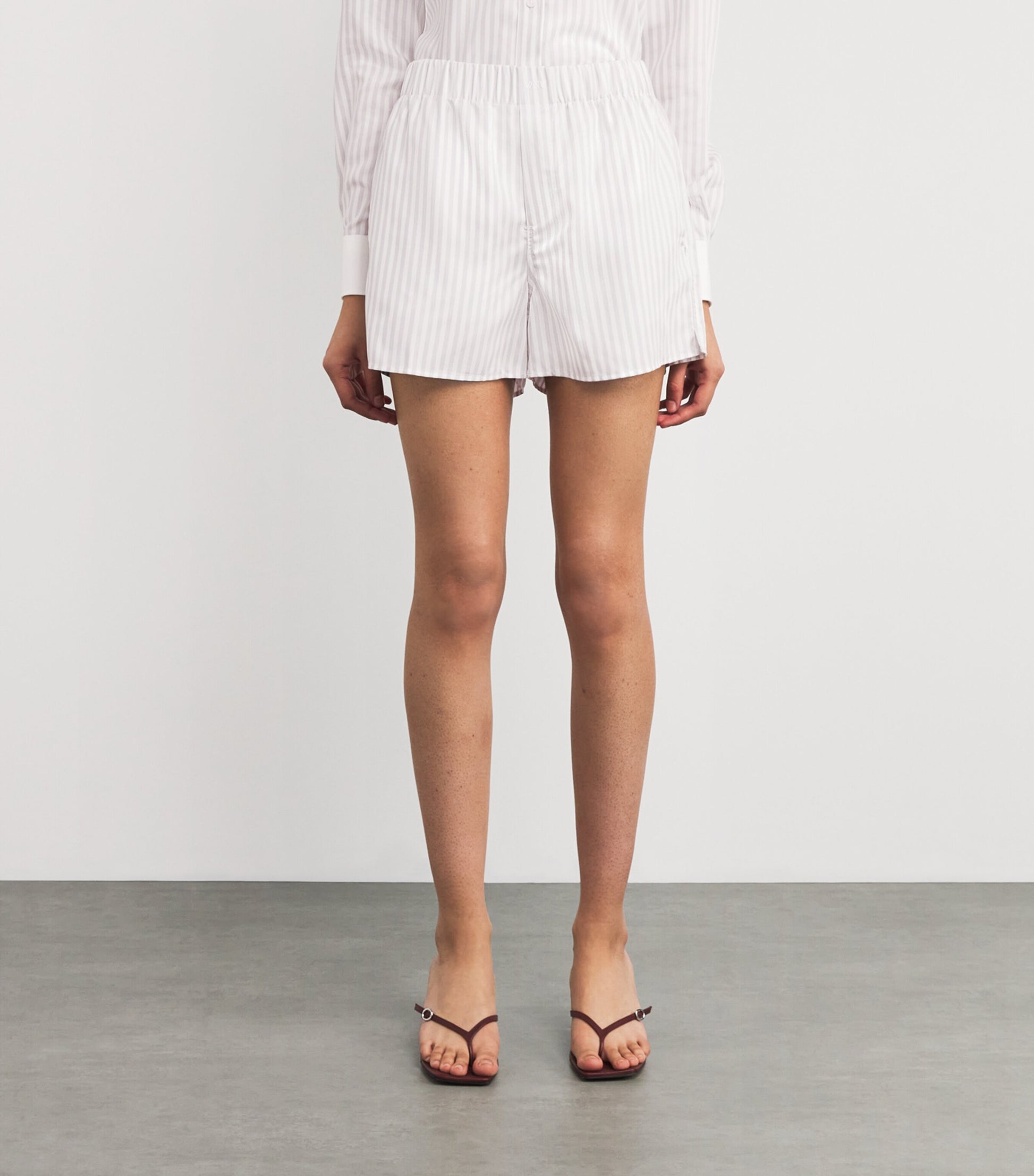 Silver Tencel The Boxer Shorts