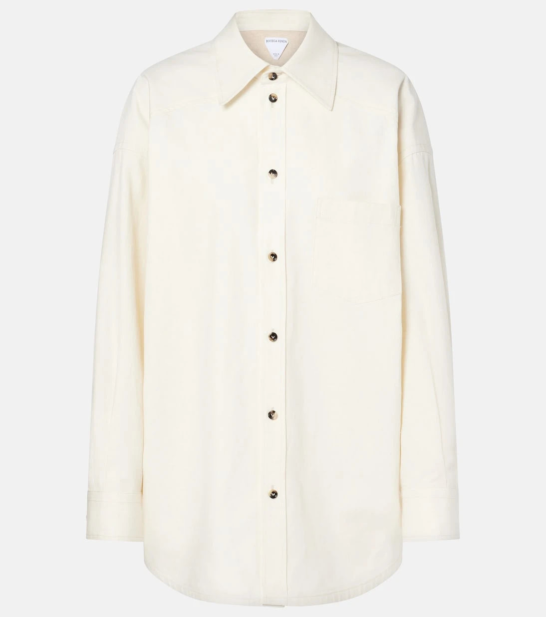 Bottega Veneta - Linen and cotton shirt