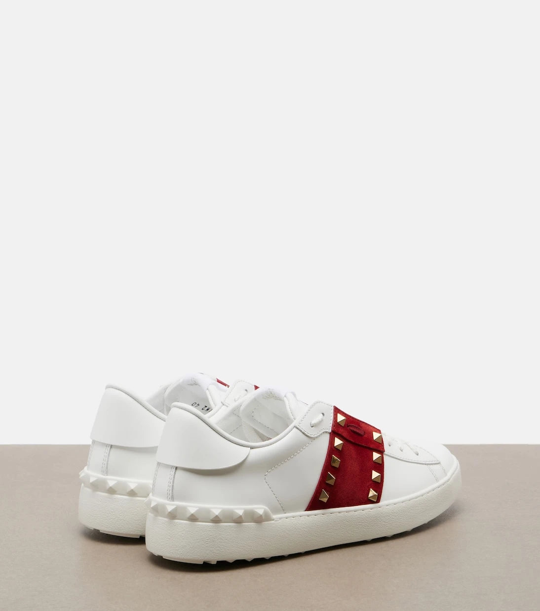 Valentino Garavani - Rockstud Untitled leather sneakers