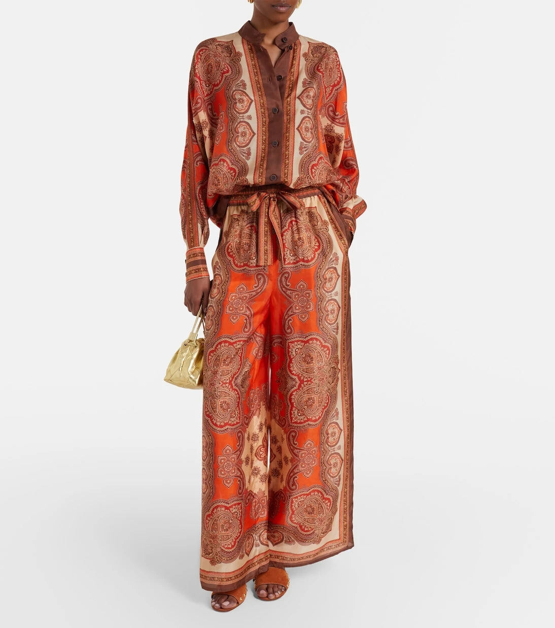 Zimmermann - Mahon paisley silk shirt