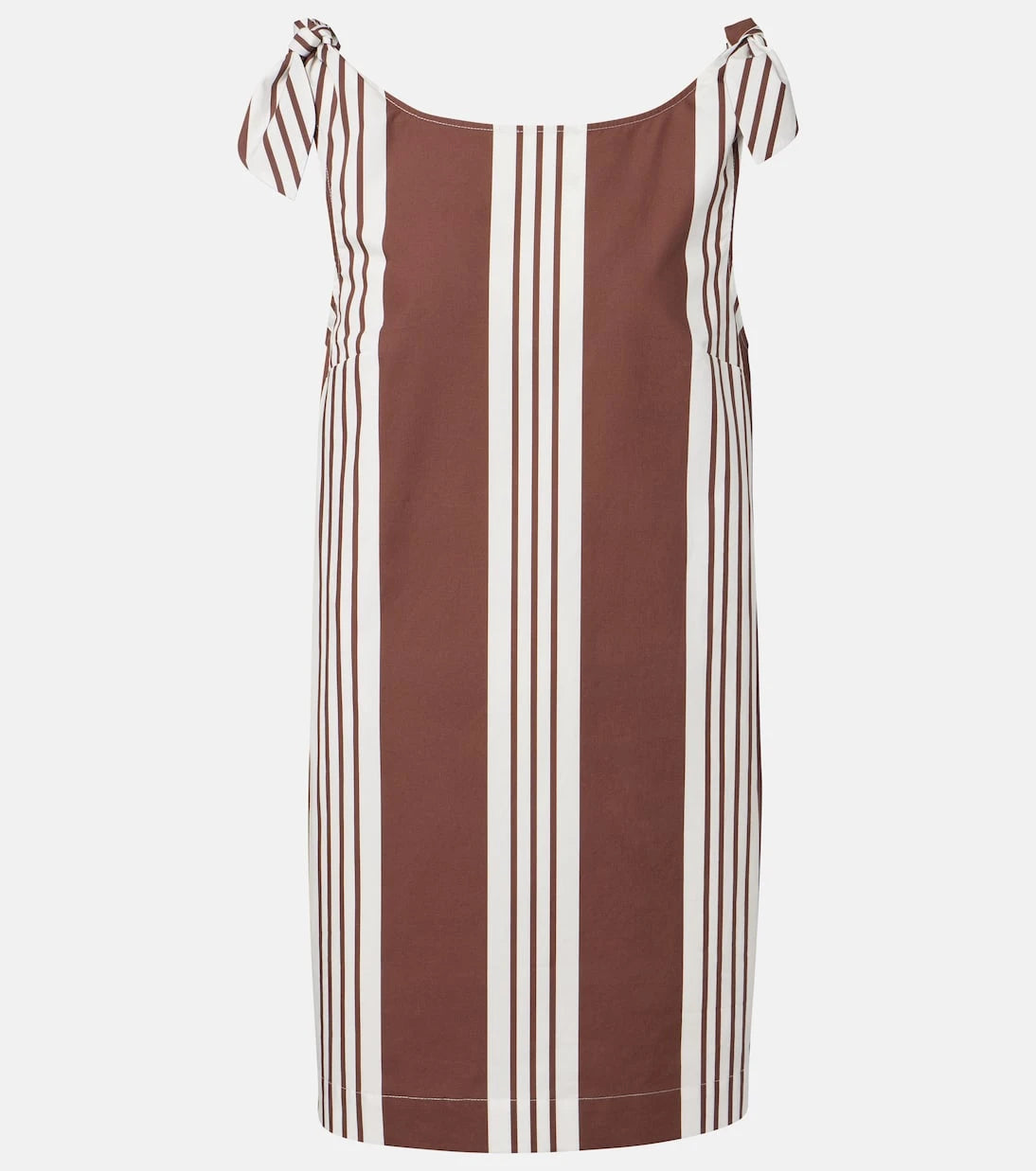 Posse - Rosie striped cotton minidress