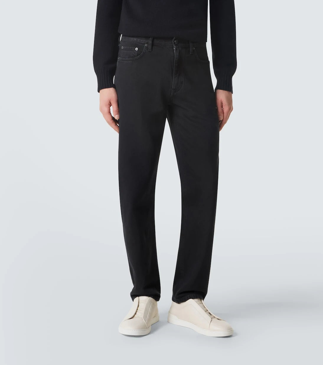 Zegna - جينز بقصة مستقيمة