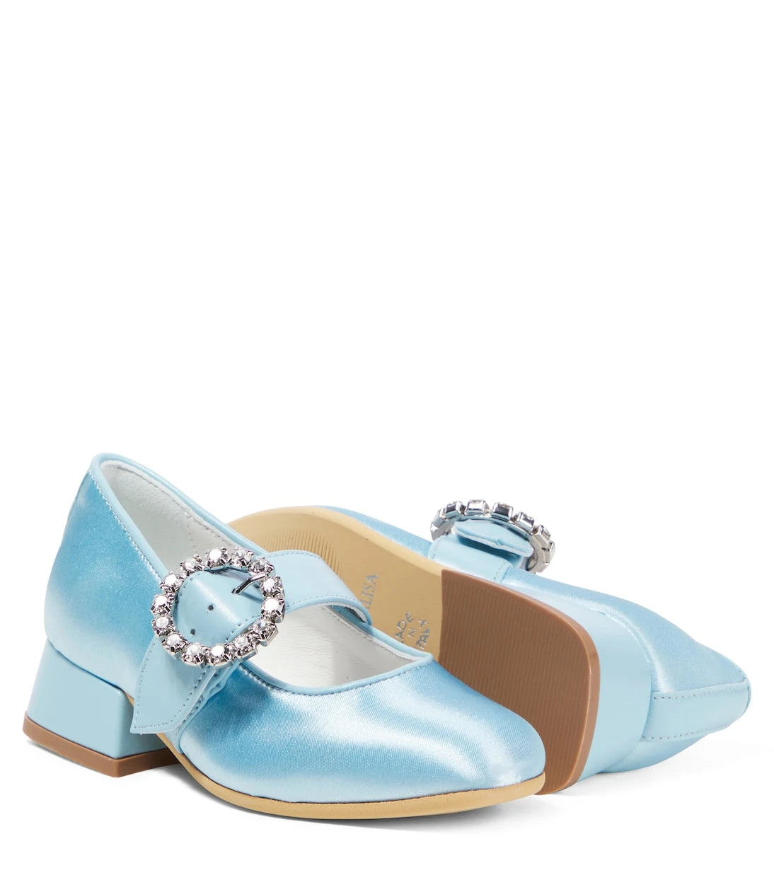 Monnalisa - Dorothy satin ballet flats