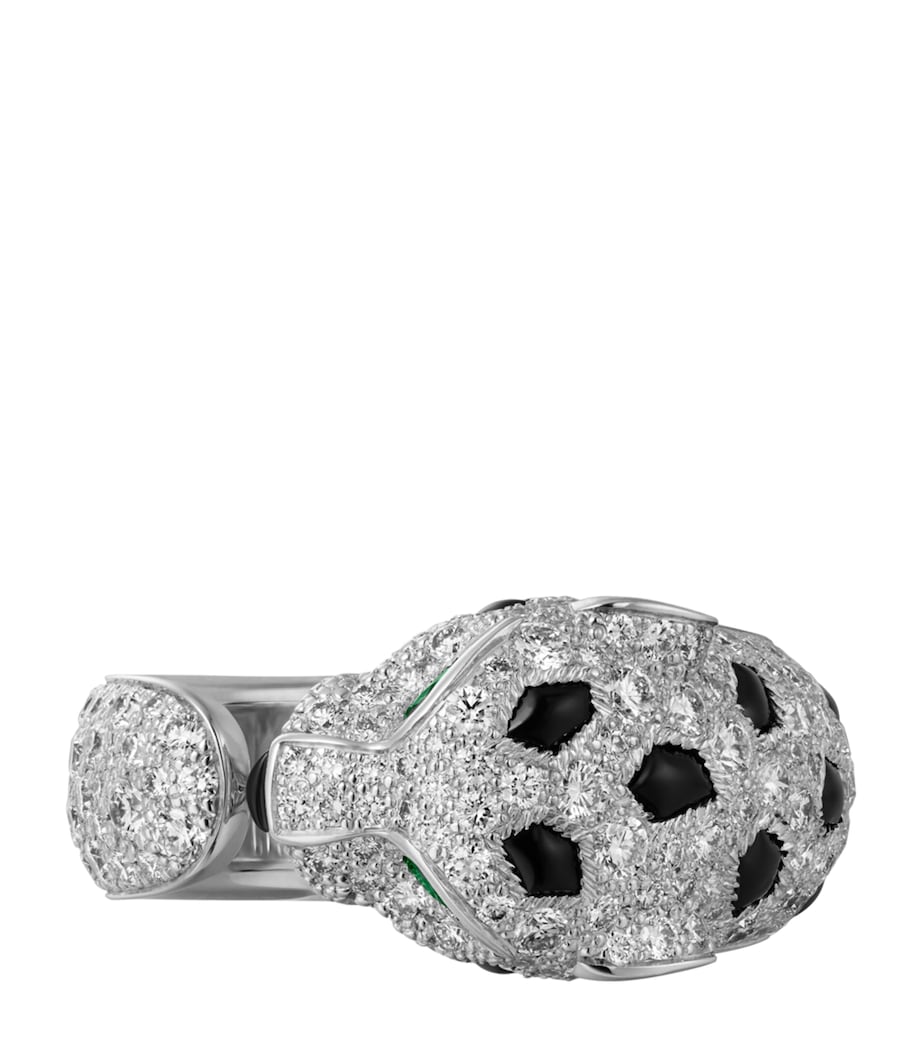White Gold and Diamond Panthère de Cartier Ring