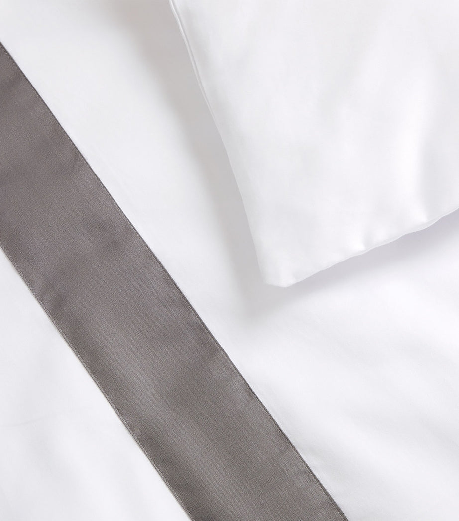 Linea Platine Super King Duvet Cover (260cm x 220cm)