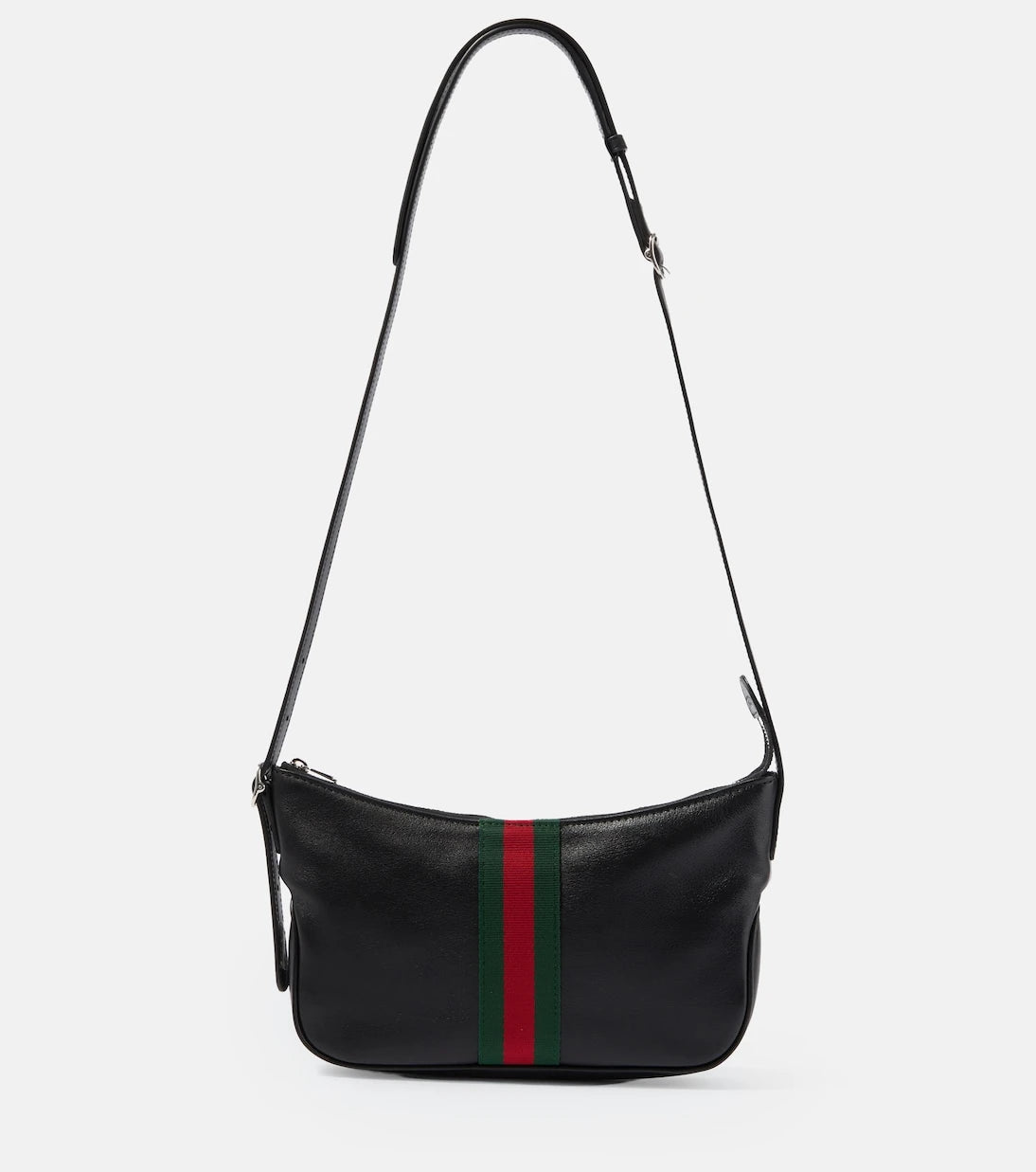 Gucci - Lunetta Small leather crossbody bag