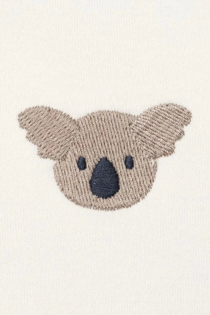 Donsje Jorijn Uzun Kollu Koala Çocuk Bluzu